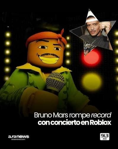 Concierto virtual de Bruno Mars
